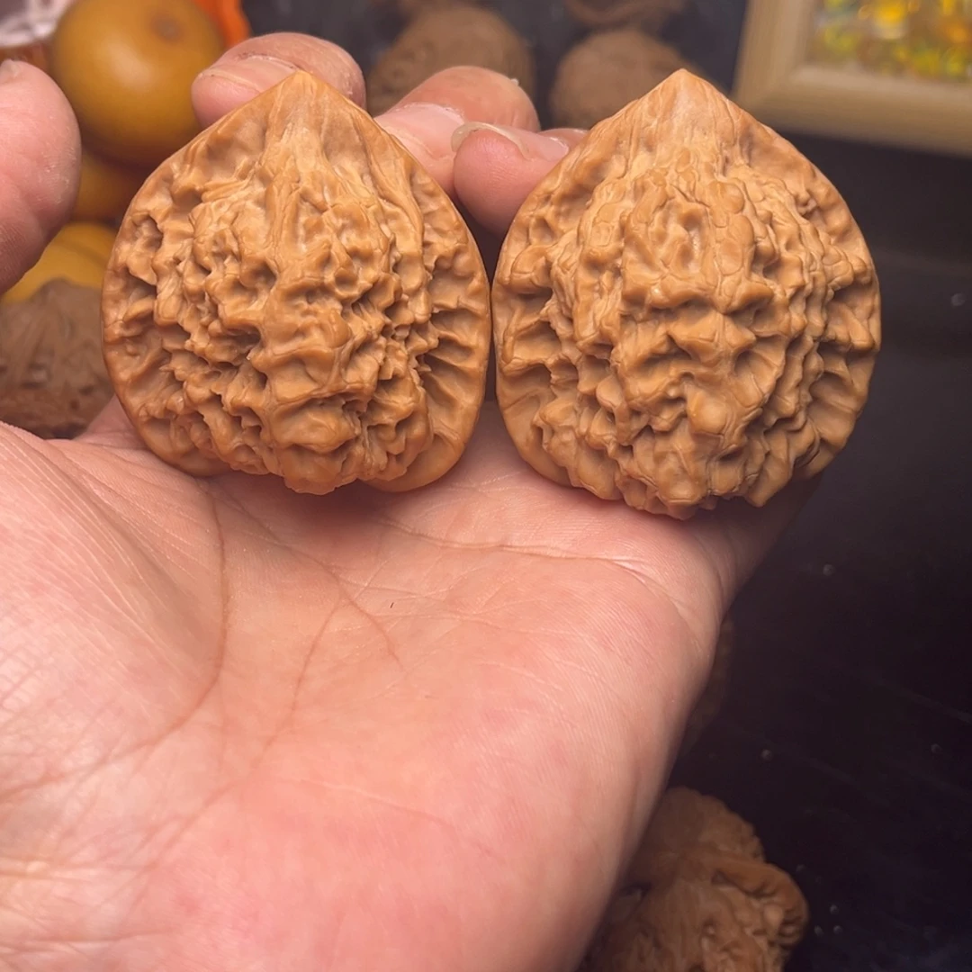 把件文玩核桃47官帽