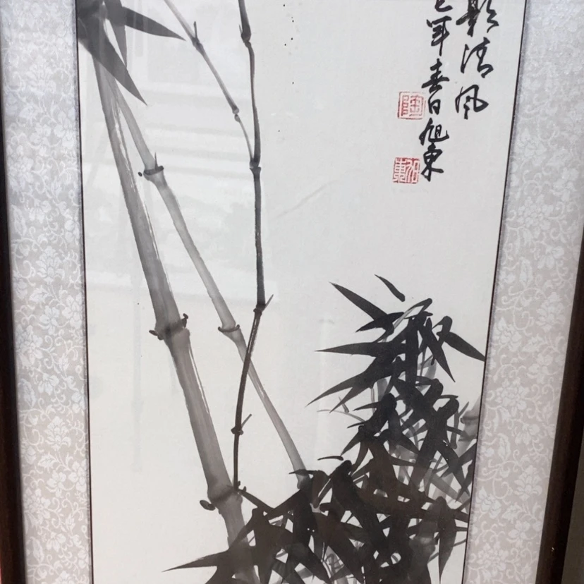 【闪购商品】国画手绘国画带框122.35