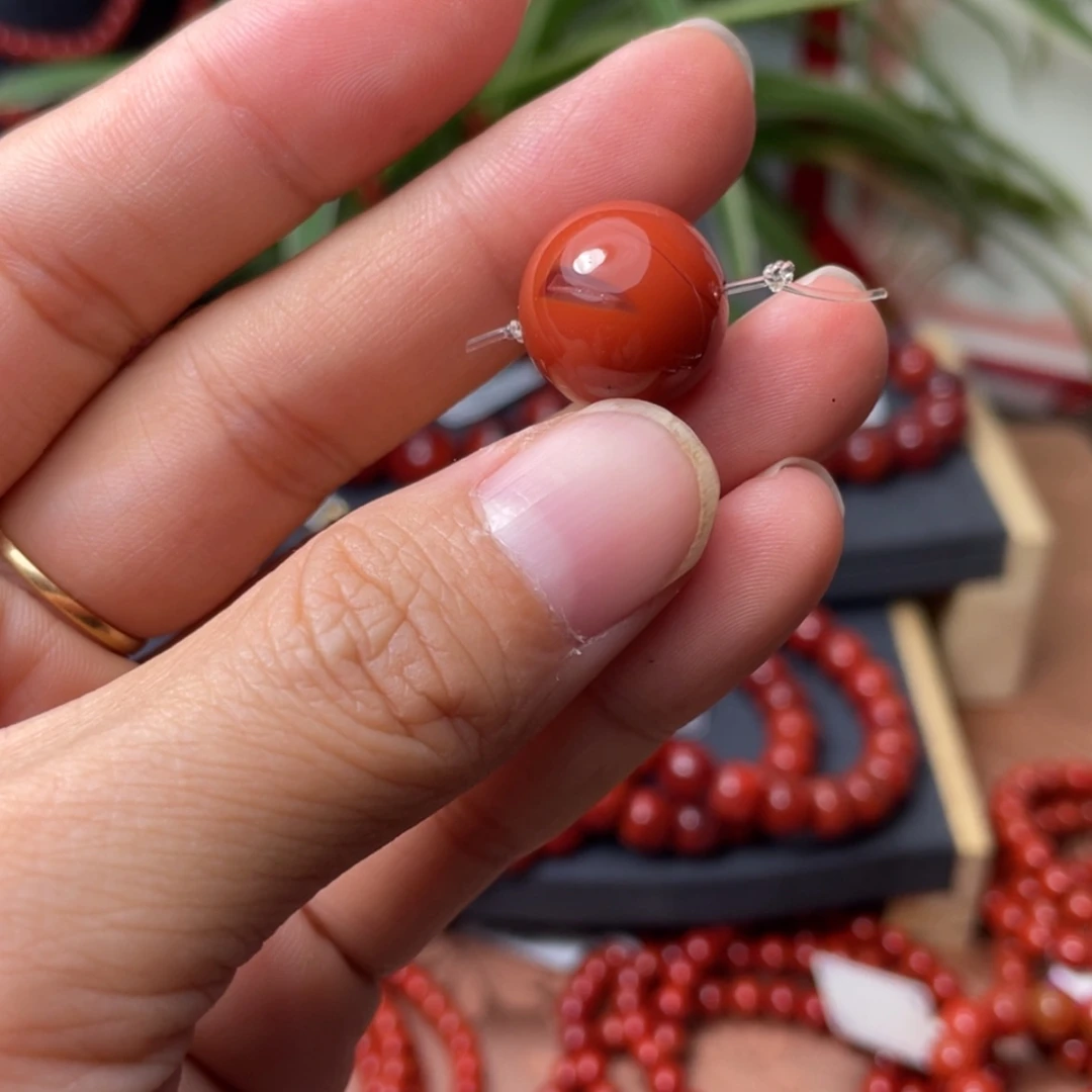 【闪购商品】未镶嵌原矿手串南红玛瑙15