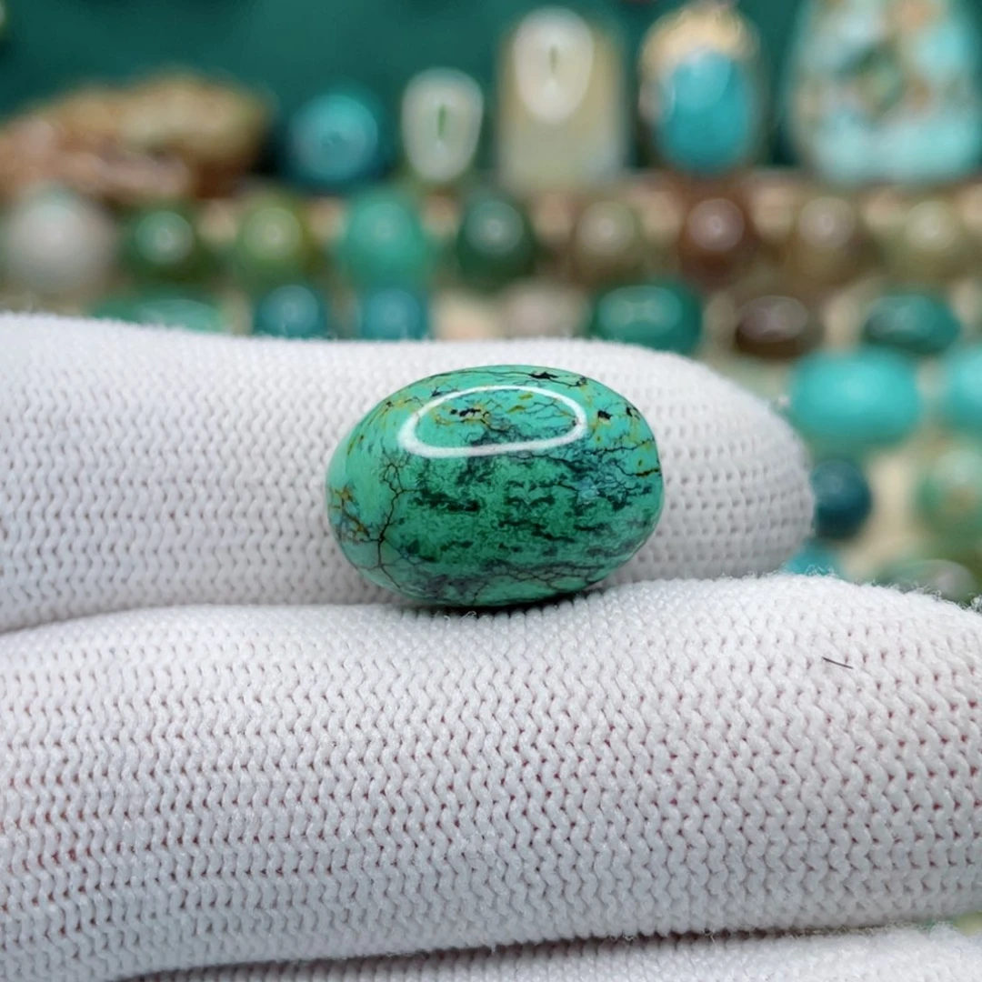 未镶嵌绿松石珠宝奇石