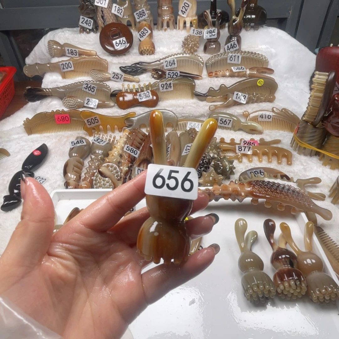 哒***哒牛角梳牛角福利款