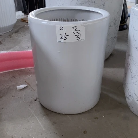 低腰白圆柱中号 口25/31