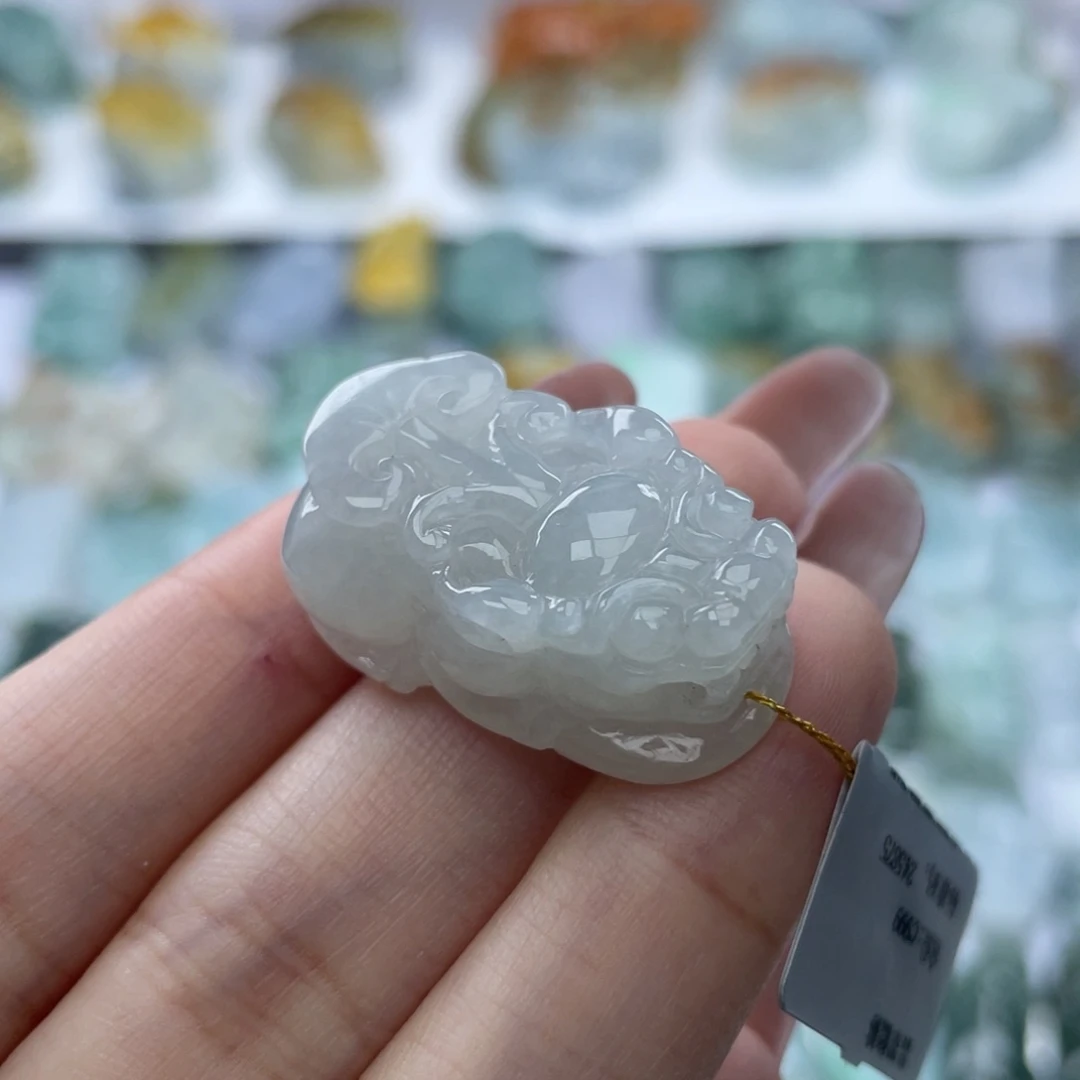 颈饰未镶嵌翡翠貔貅14