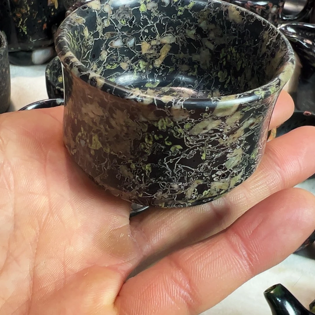 梅花玉鱼缸石茶周边微瑕不退不换