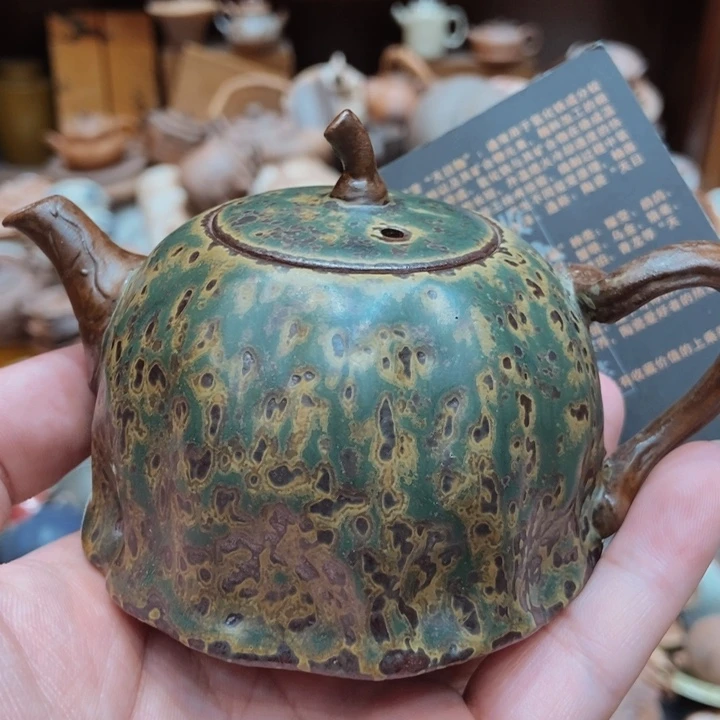 柴烧老岩泥高端茶器