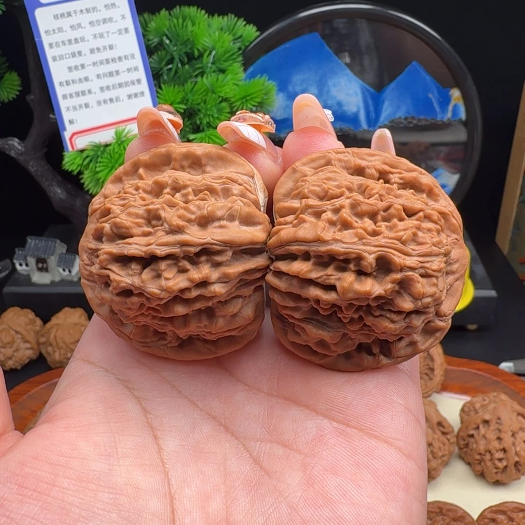 文玩核桃把件全品四座楼45