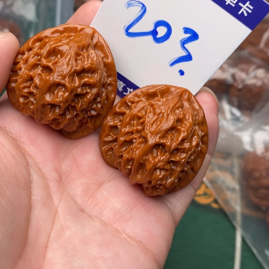 文玩核桃把件宫灯38