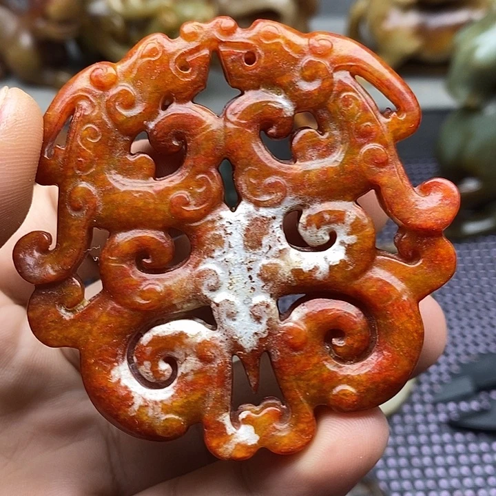 未镶嵌蛇纹石玉颈饰