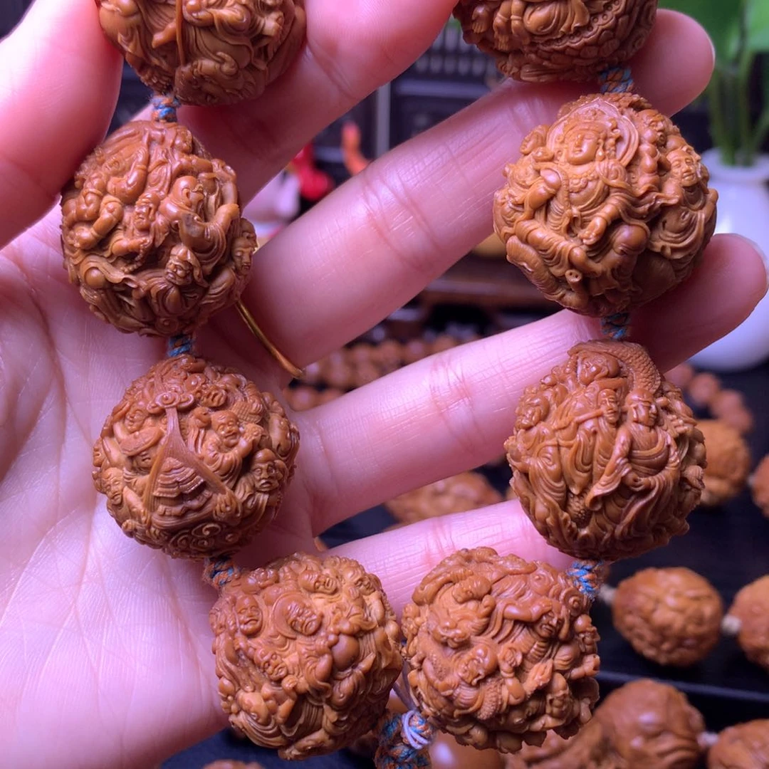 手串/手链橄榄核108罗汉拜万佛