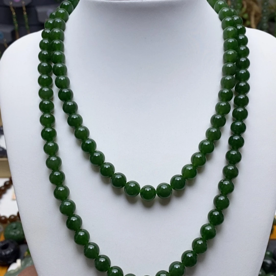 和田玉（碧玉）颈饰未镶嵌65