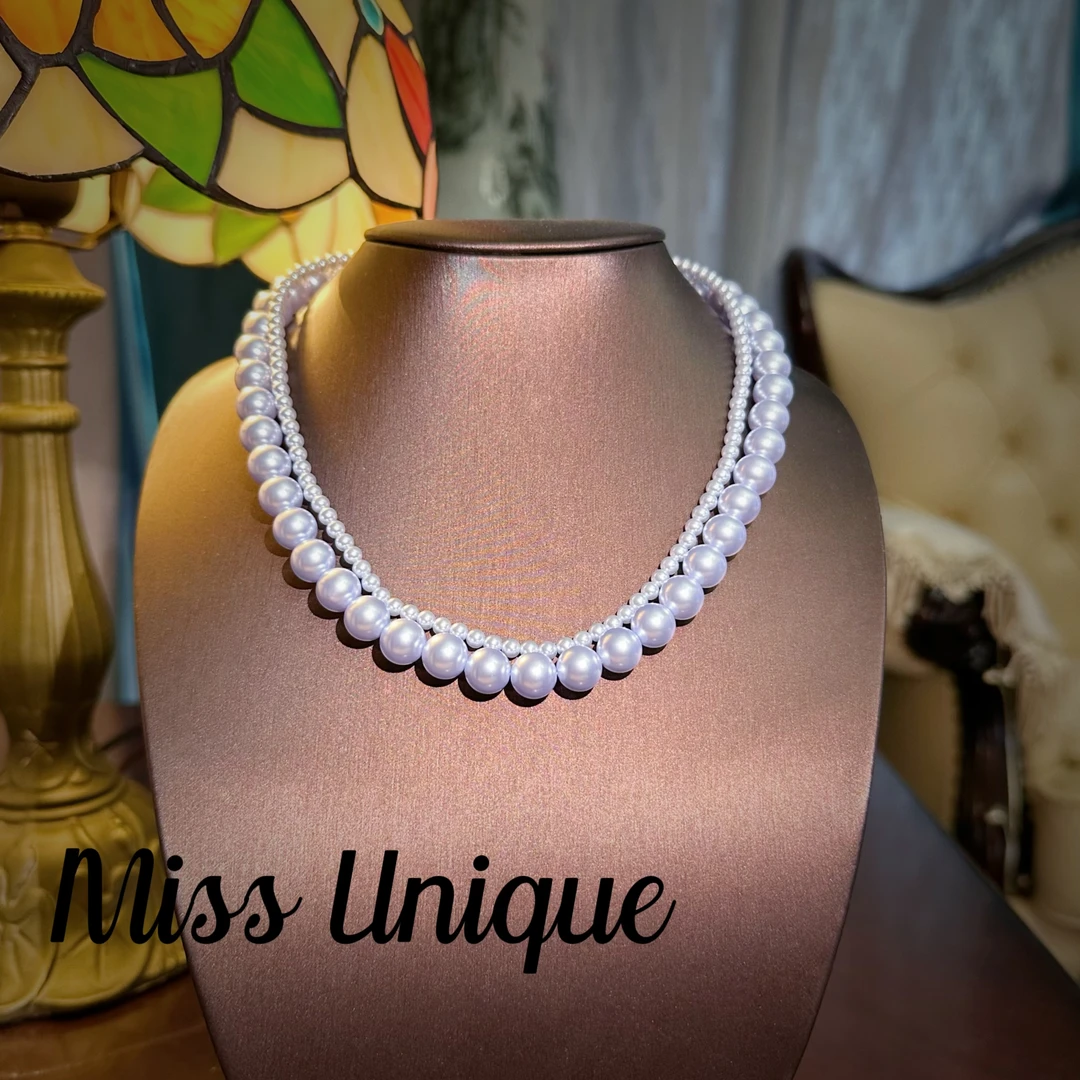 E9051天空之境珠珠项链