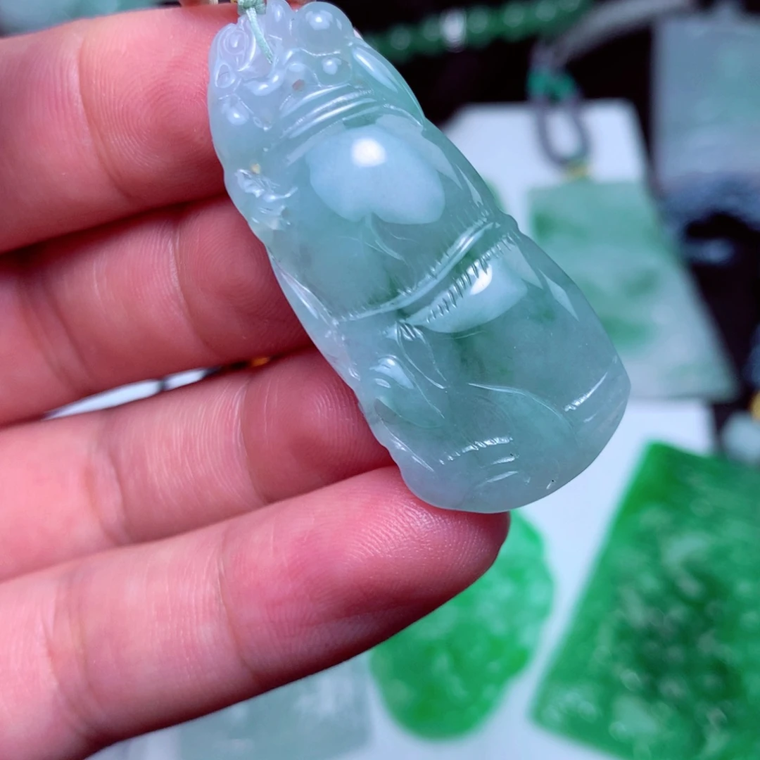 颈饰未镶嵌翡翠天然A货翡翠