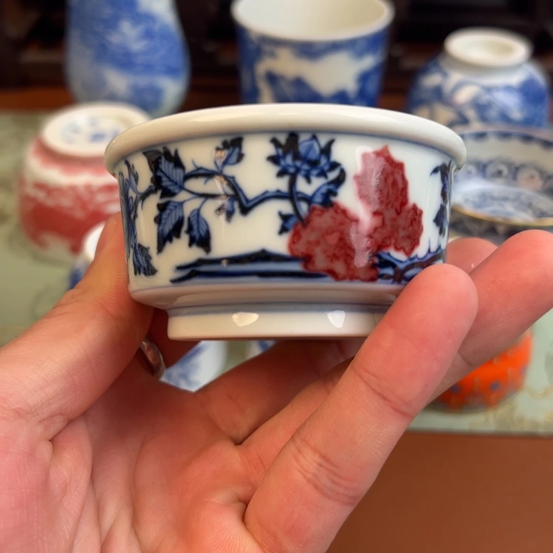 瓷片景德镇瓷器手工手绘