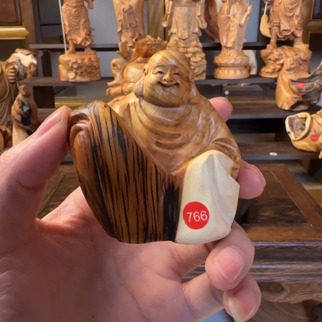 崖柏小木匠艺雕一物一拍