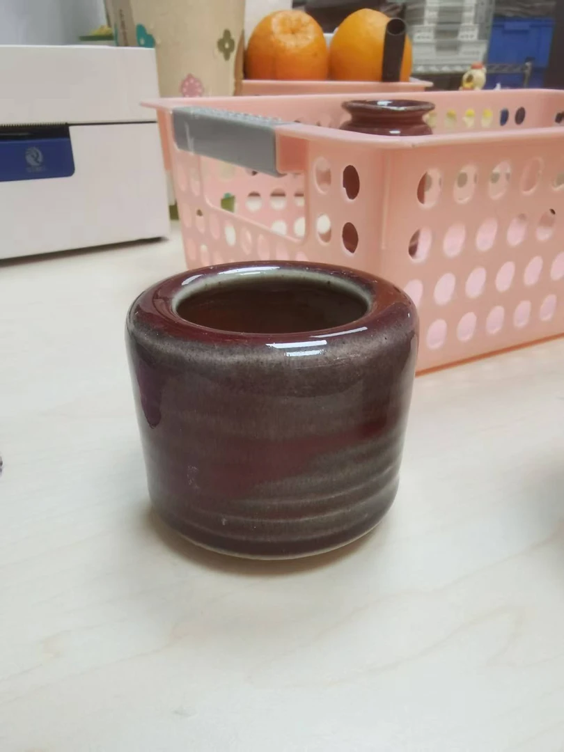 景1德镇1手工花盆