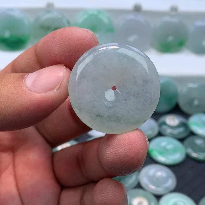 颈饰未镶嵌翡翠缅甸天然A货翡翠29.6-6.1