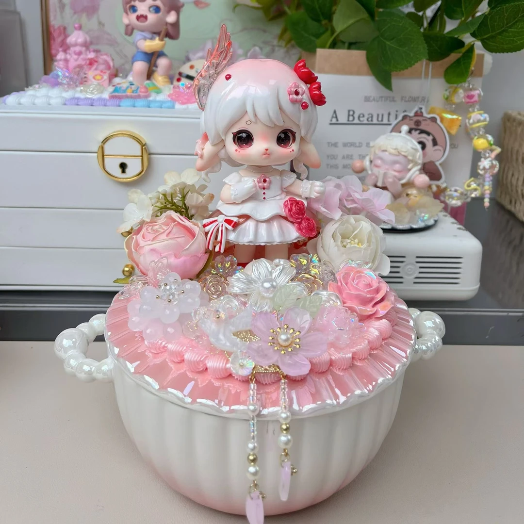 手工奶油胶泡面碗