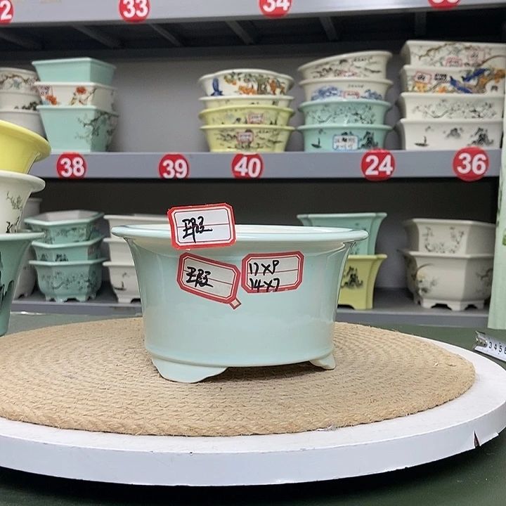 紫砂紫砂花盆0282