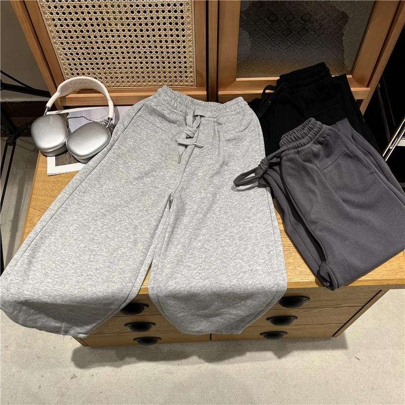 吴小越W1073童装男童裤子春夏儿童长裤男孩卫裤休闲运动裤