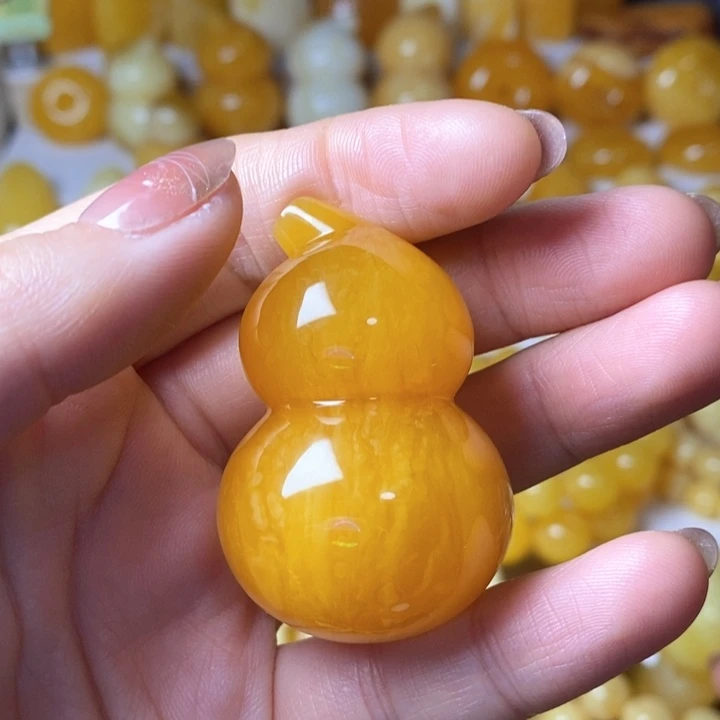 琥珀未镶嵌手链天然无优化琥珀蜜蜡