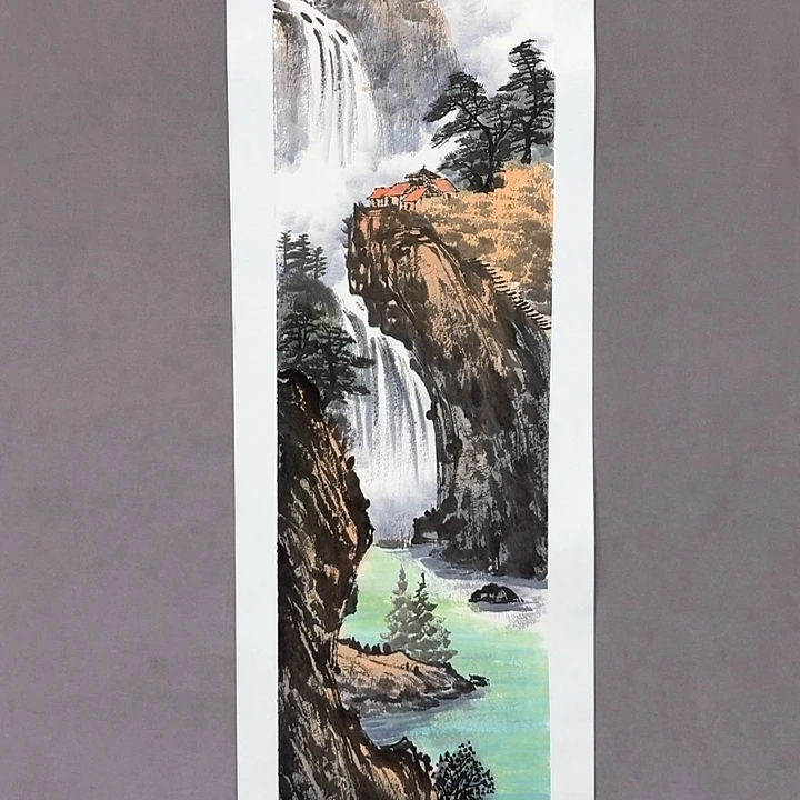 国画亲笔手绘放心去藏