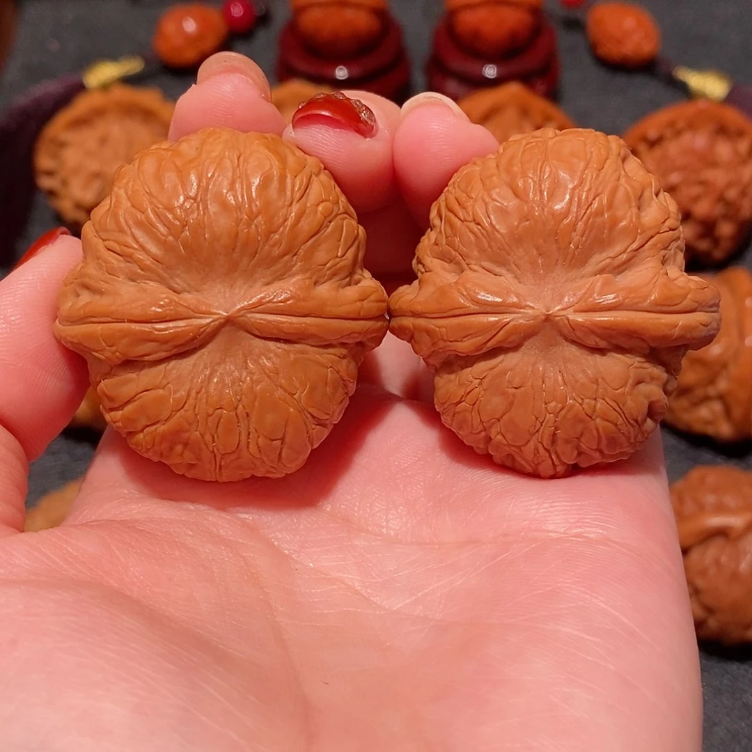 文玩核桃吊坠银*元宝