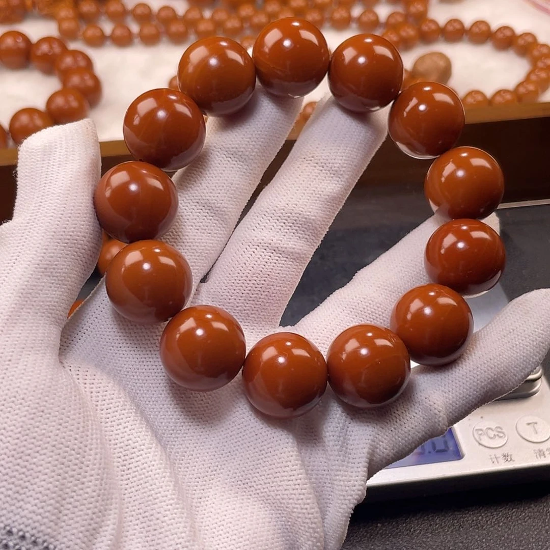橄榄核手串ლ****1.8➕树王精品铁核小孔
