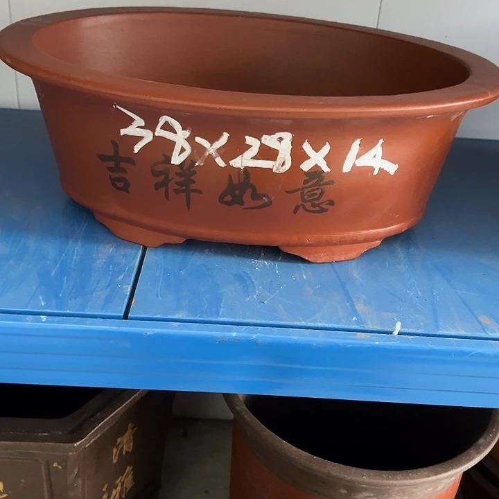 38红椭圆花盆花盆花盆