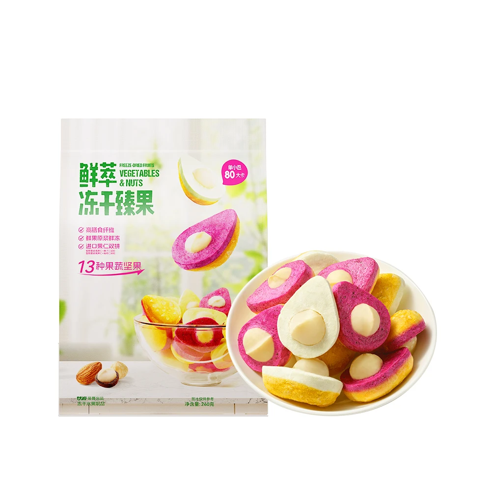 甘源 鲜萃冻干臻果260g