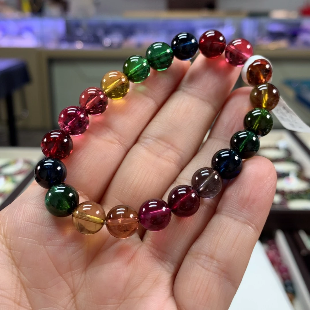 美***生手链未镶嵌碧玺9.2左右