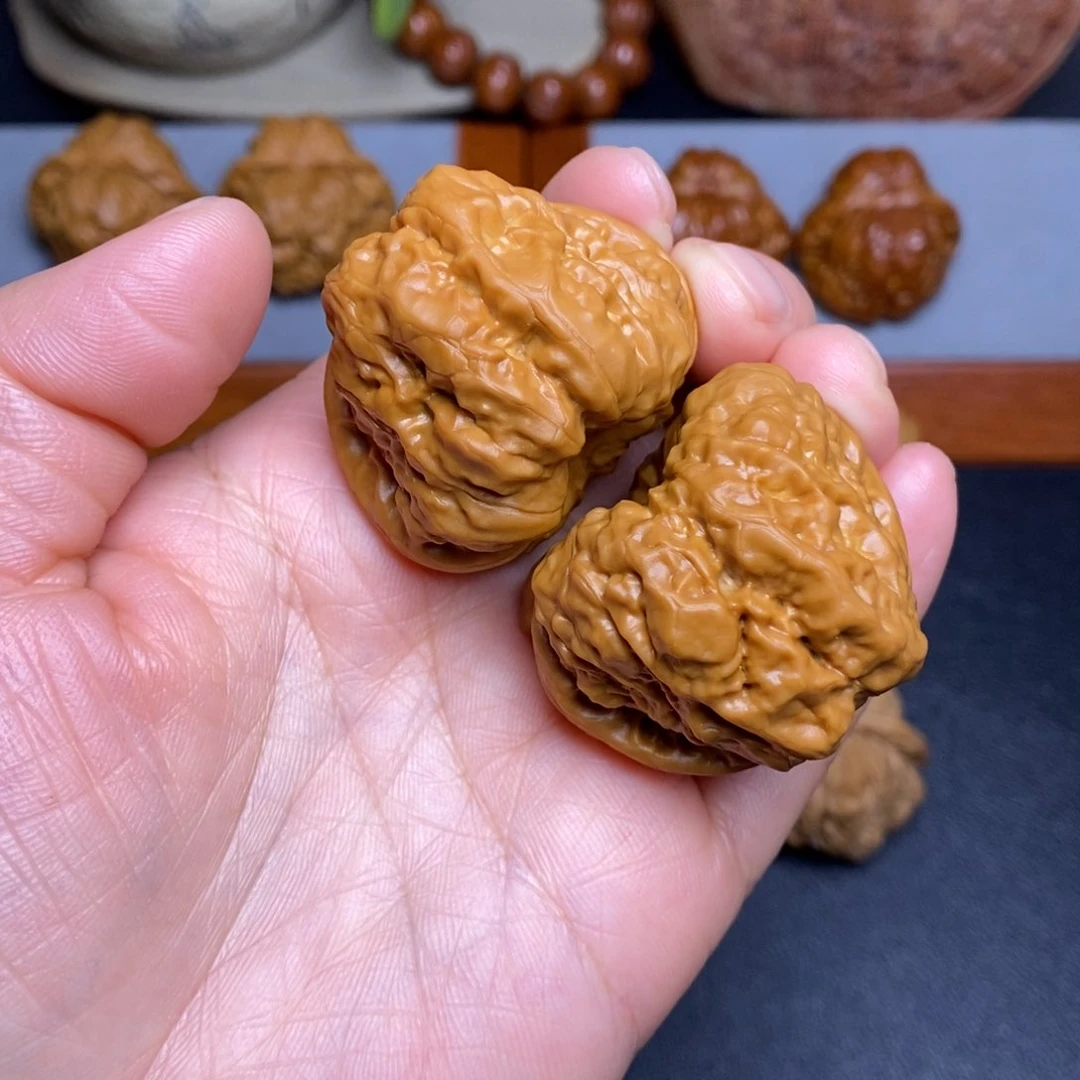 文玩核桃把件平**＊41蛤蟆头