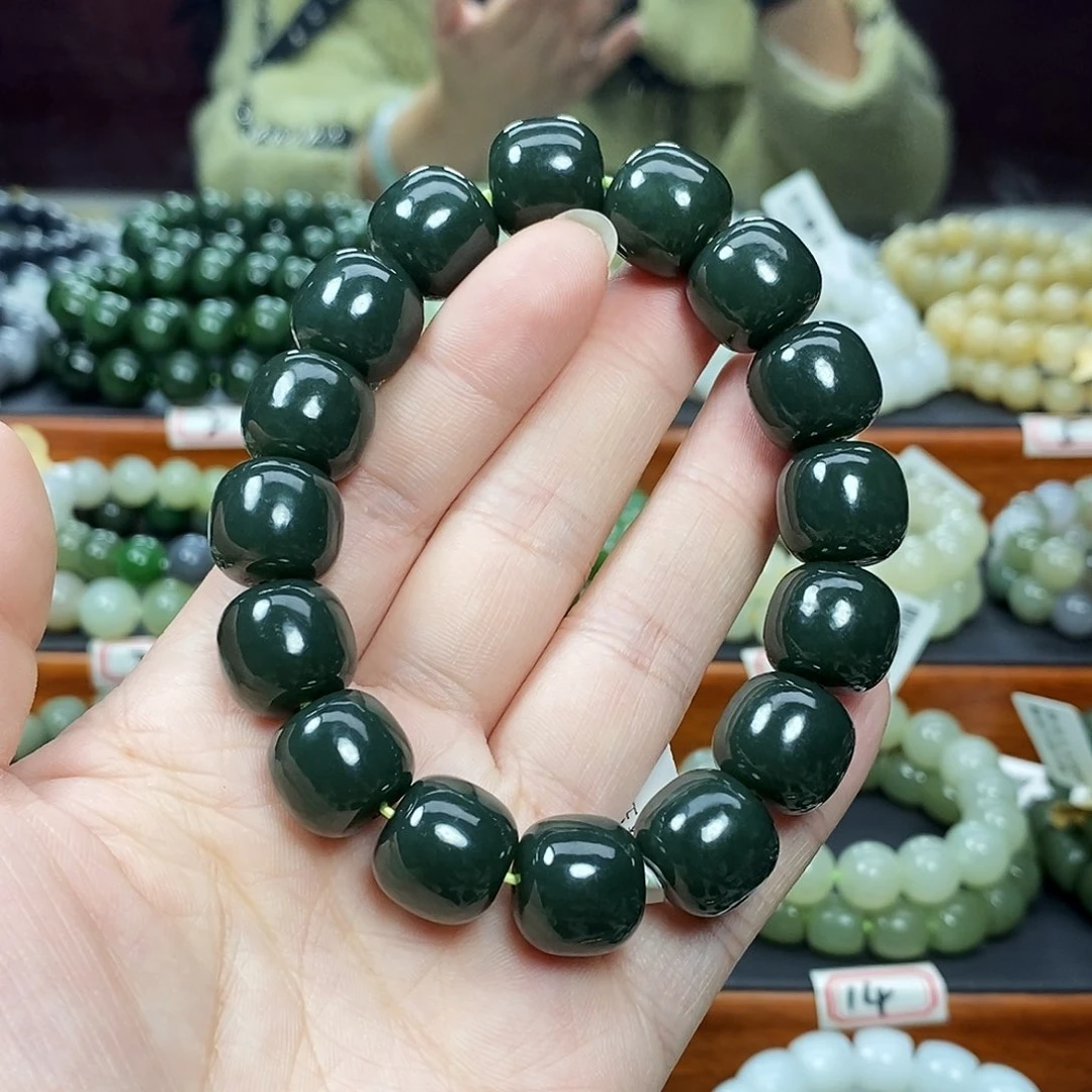 和田玉手链未镶嵌