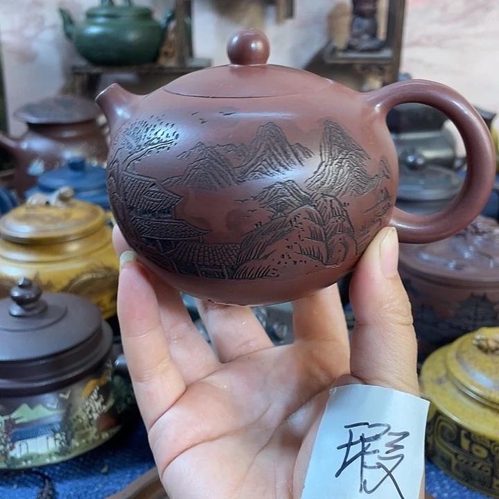 茶壶紫砂瑕疵紫砂茶具