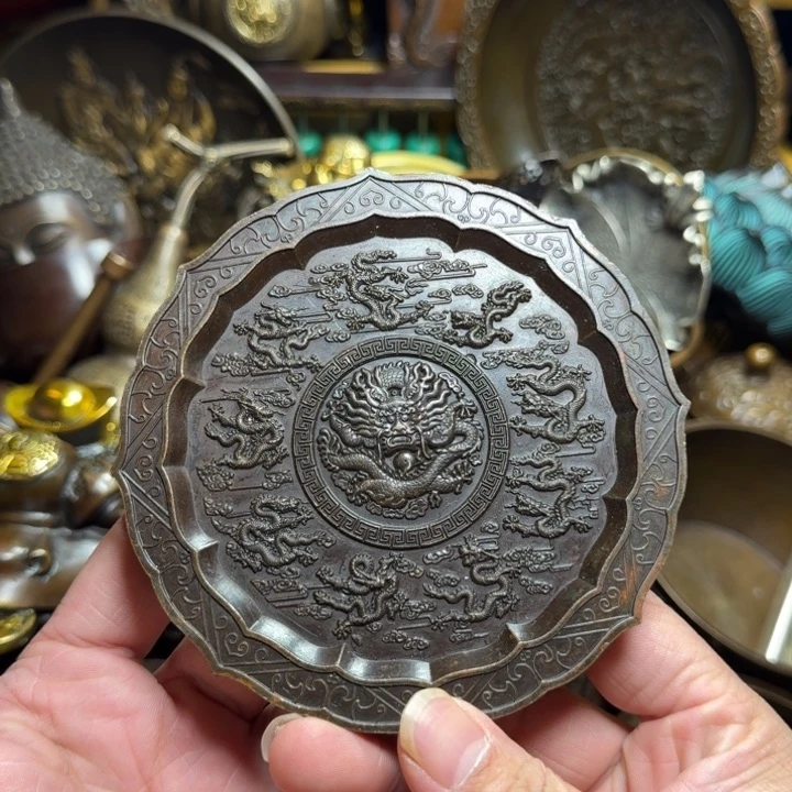 铜器摆件收收藏藏