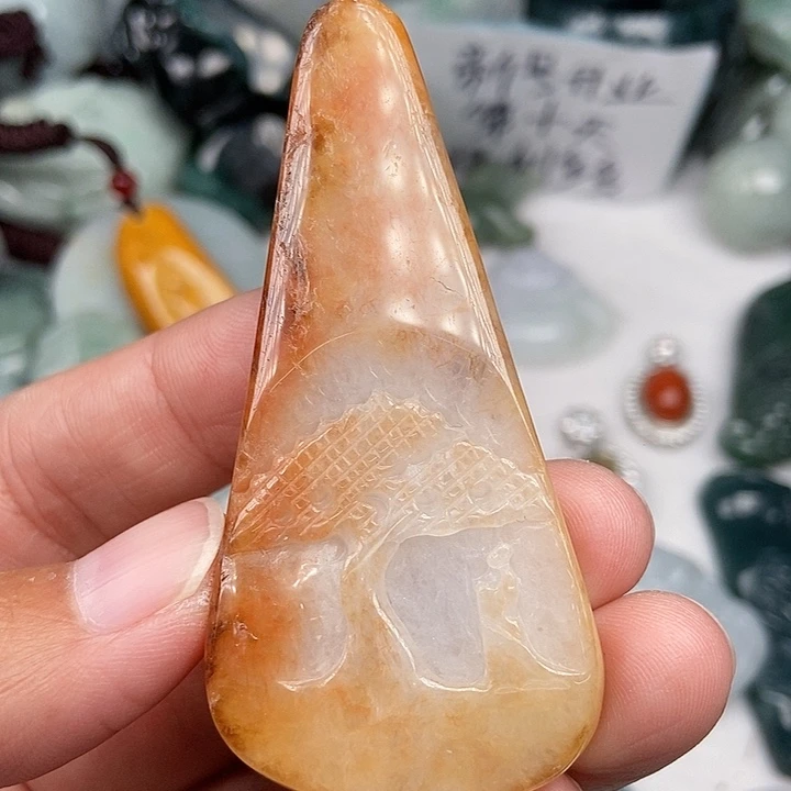 未镶嵌挂件翡翠翡翠
