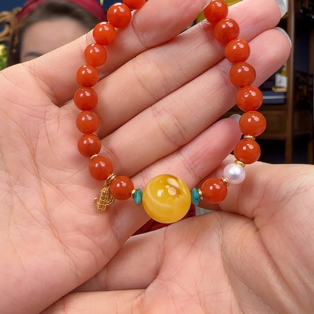 南红玛瑙手链未镶嵌1111111111