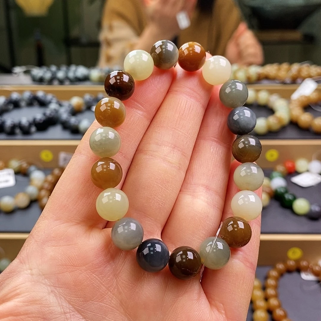 和田玉手链未镶嵌