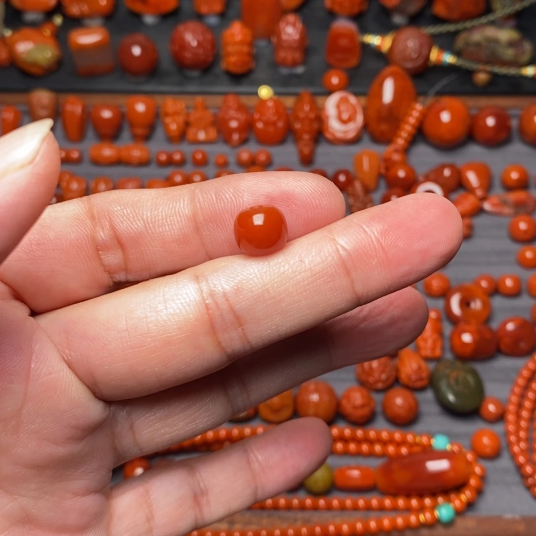 山***风南红玛瑙南红未镶嵌老型9.5