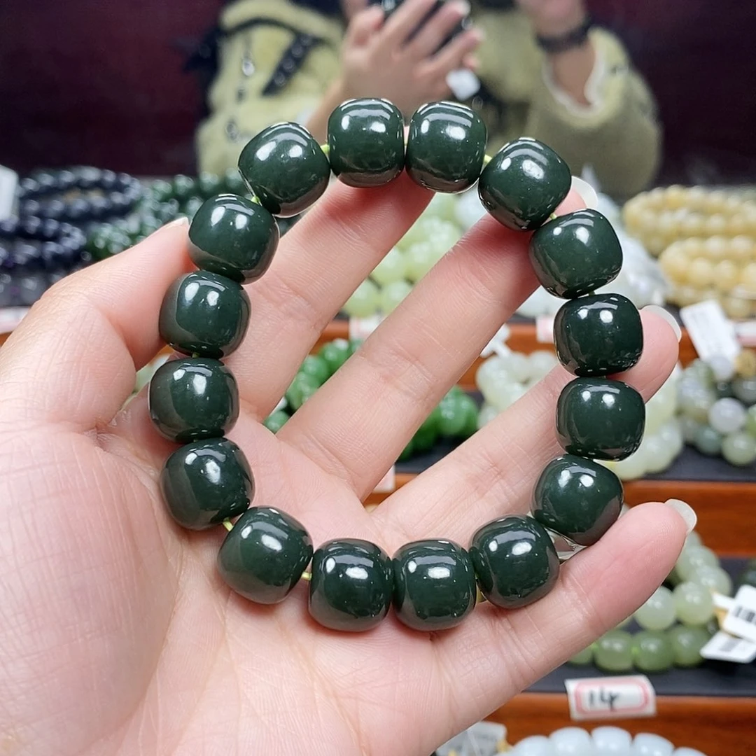 和田玉手链未镶嵌