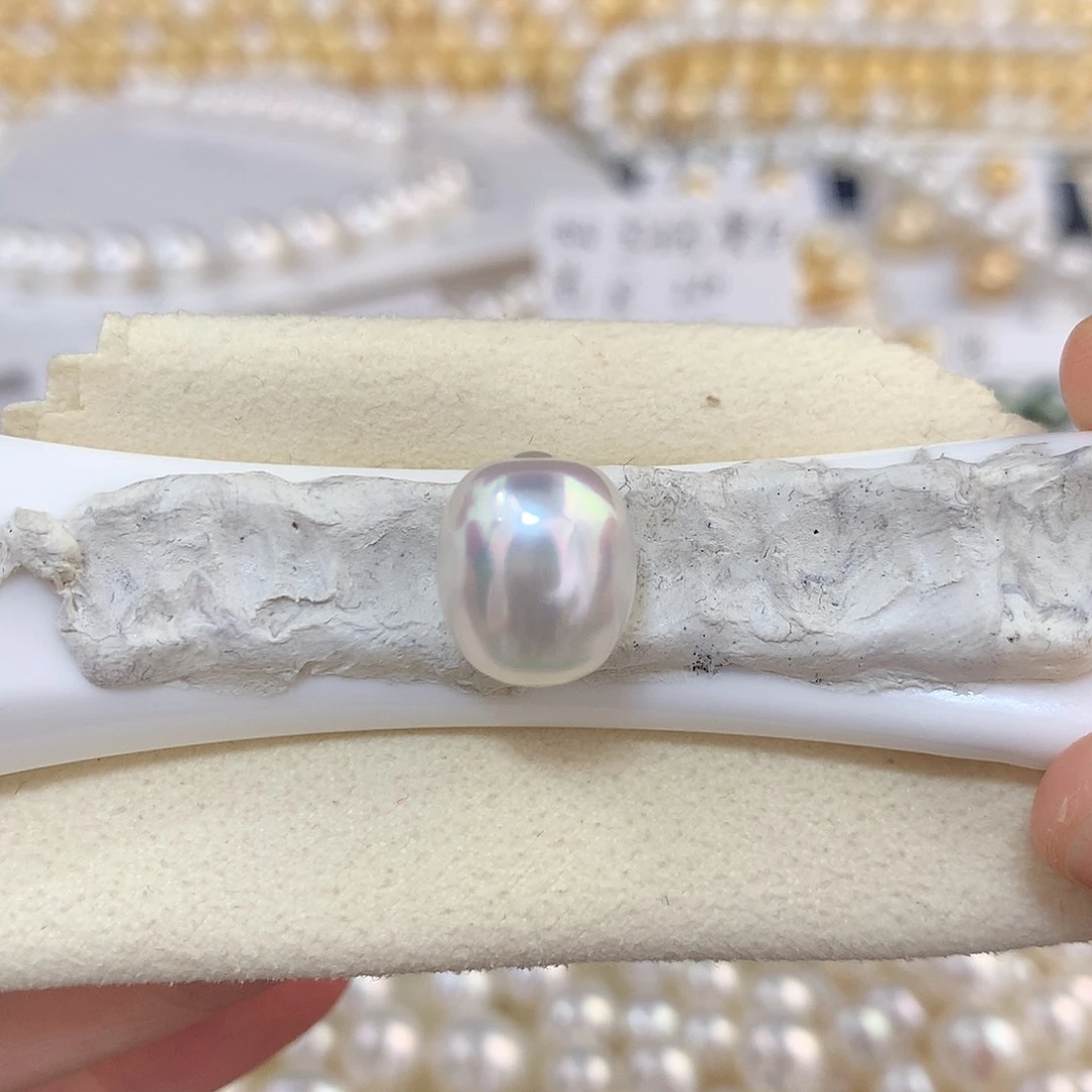 未镶嵌极光澳白10.6mm 海水珍珠