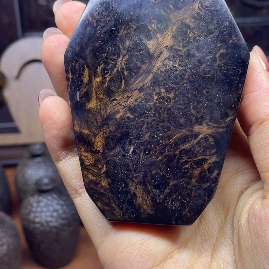 老***狼东非黑黄檀（紫光檀）把件