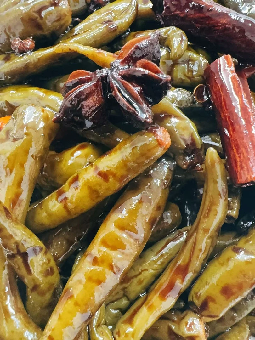 农家老味酱香油辣椒望天猴小米椒纯手工腌制清爽解腻下饭酸甜辣