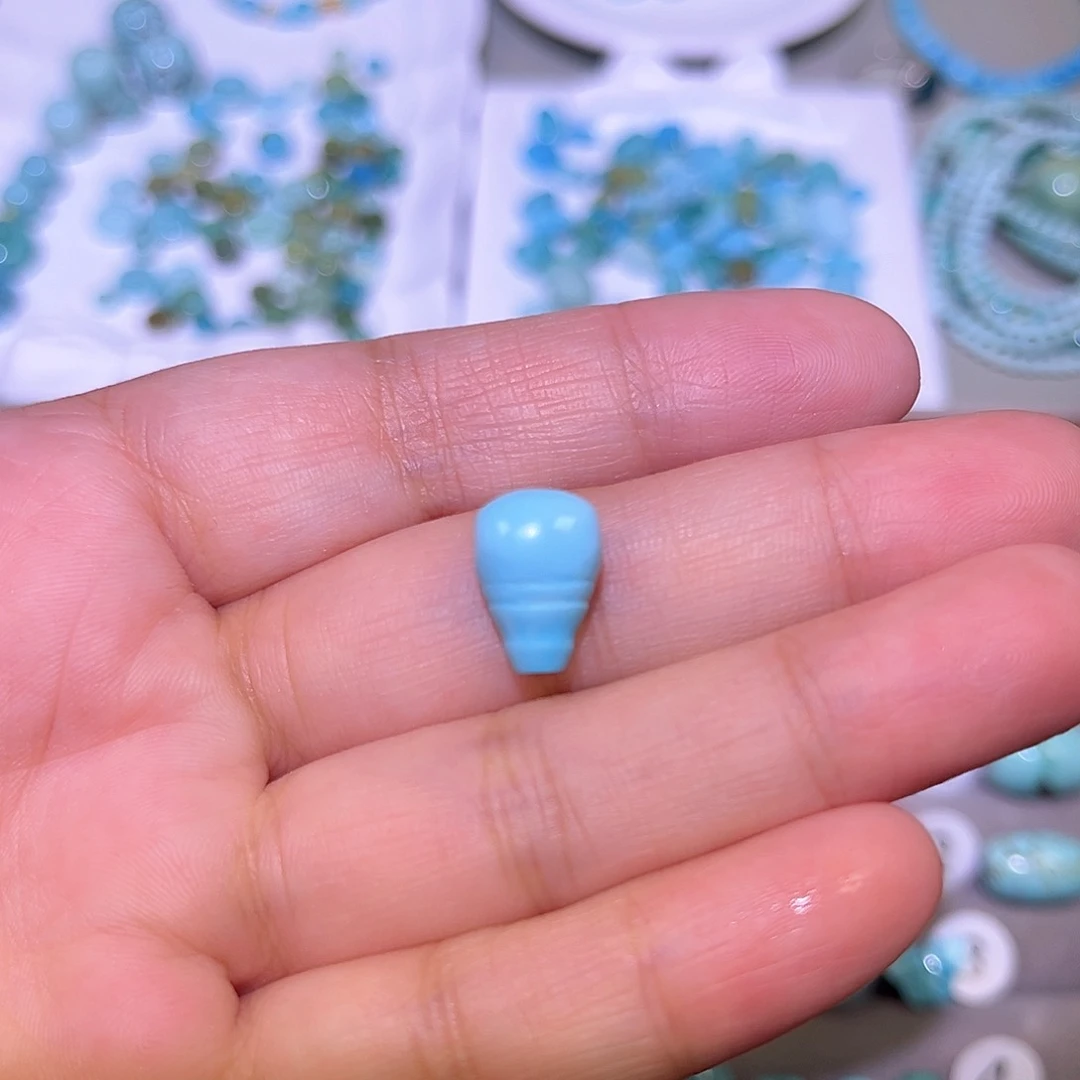 绿松石未镶嵌珠宝半成品