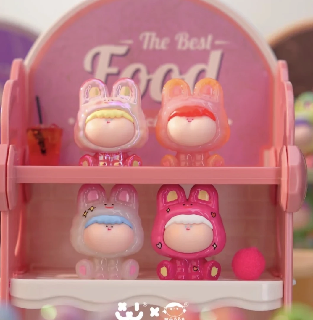 【代拆】阿玛莉莉丝四代糖果小兔萌粒盲盒盲袋可爱摆件