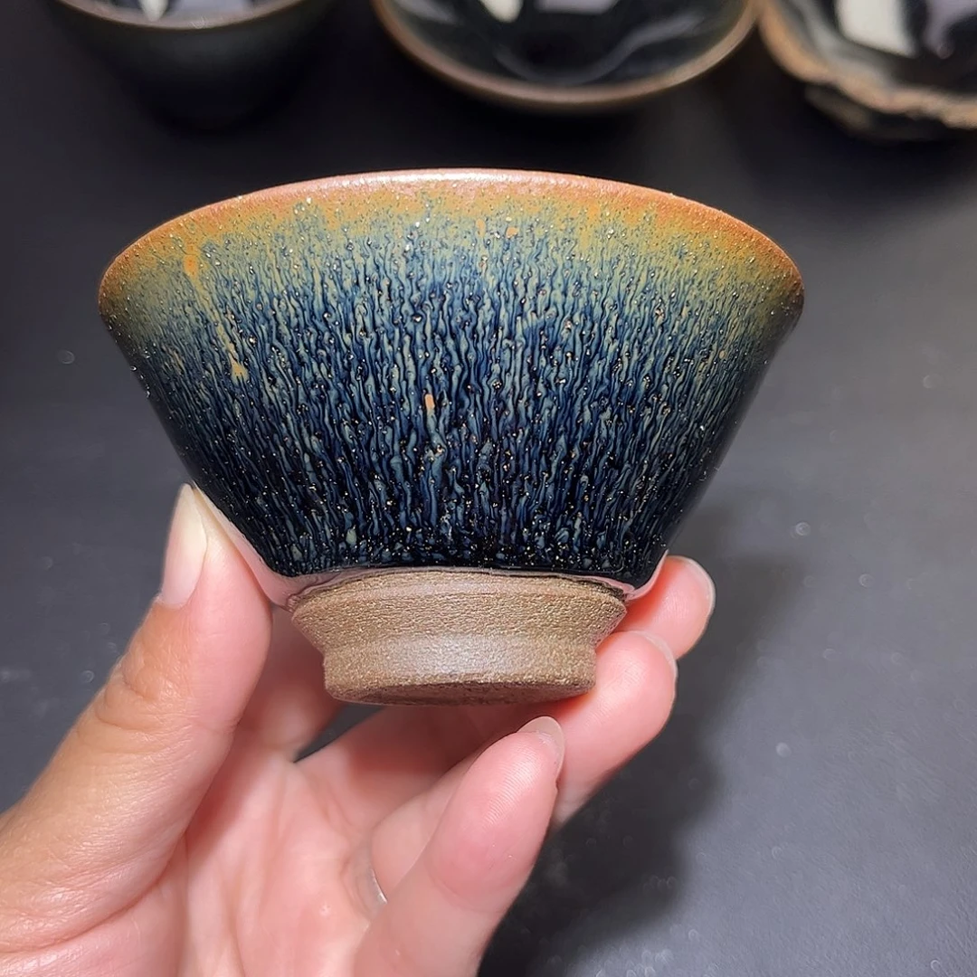 茶盏柴烧主人杯597