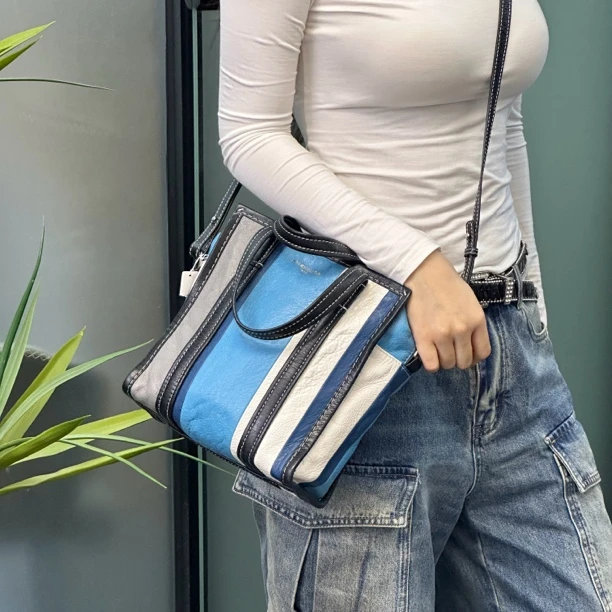95新 Balenciaga/巴黎世家 巴黎世家 垃圾包托特包小号