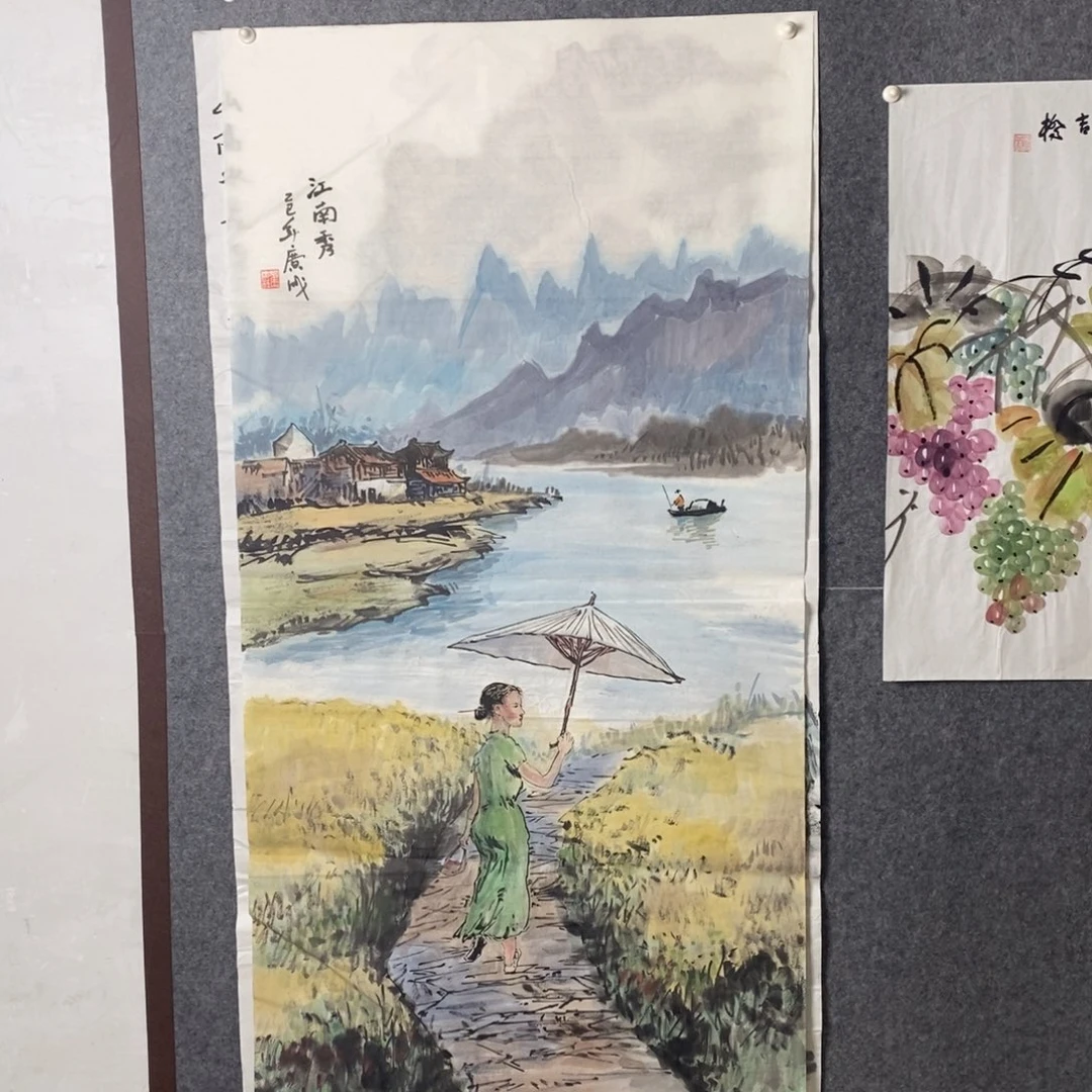 国画国画纯手写手绘作品59