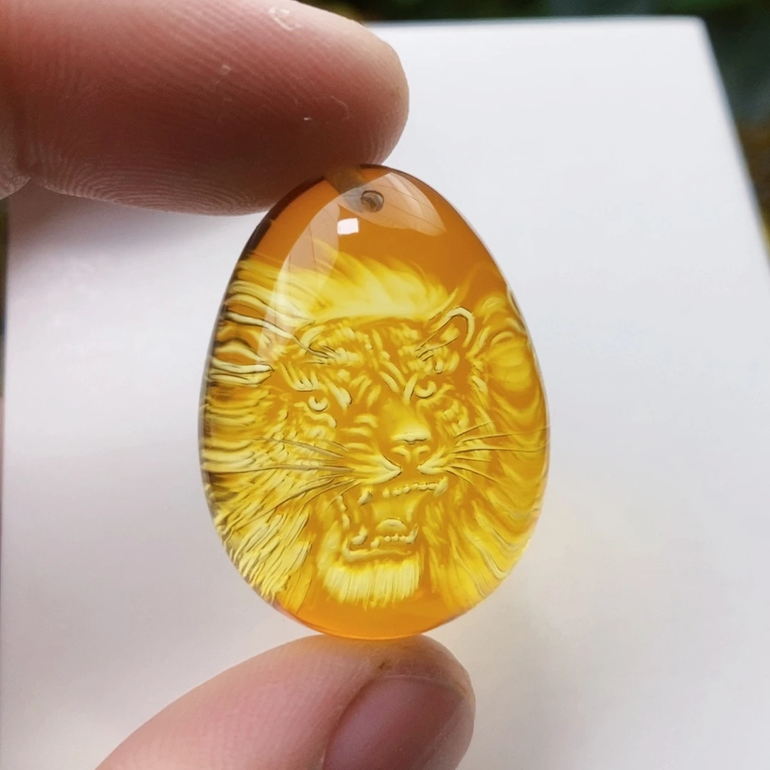 【闪购商品】金珀吊坠(不含链)未镶嵌