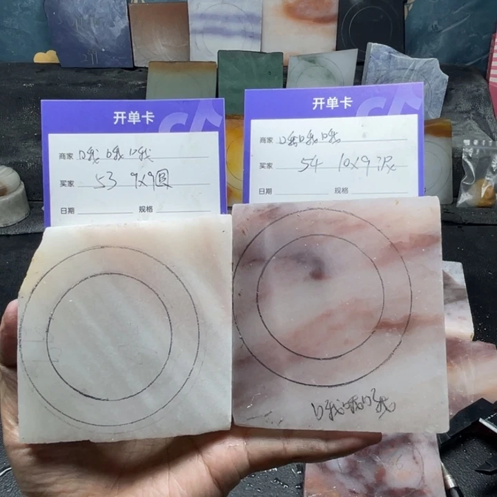 哦***咯石英质玉（金丝玉）未镶嵌手镯定制手镯