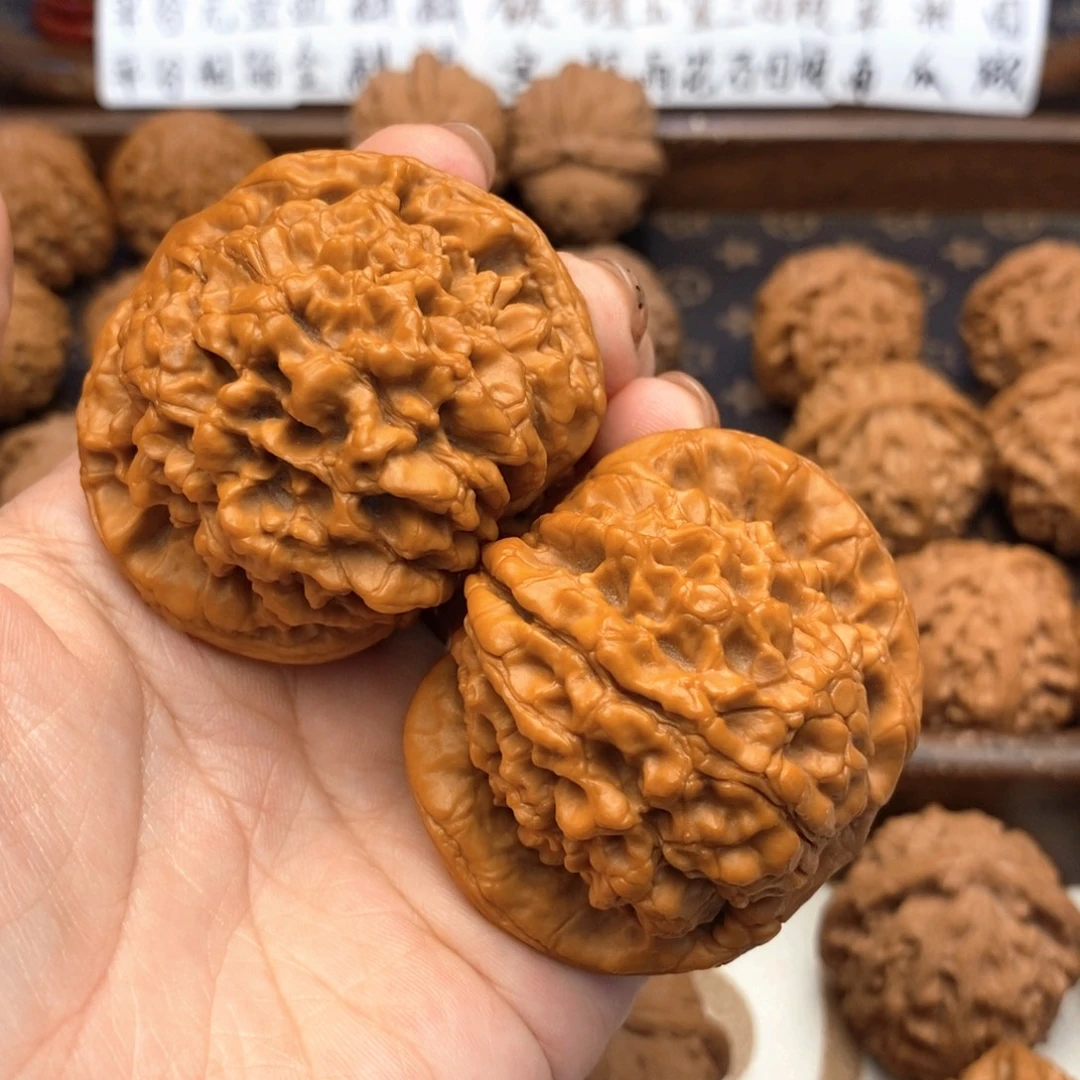 把件文玩核桃52尺全品龙鼎